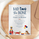 Search for dog bone invitations Dogs