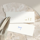 Search for blue and white place cards Boho