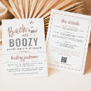Search for champagne hens party invitations Bachelorette weekend
