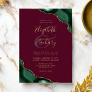 Search for burgundy and green wedding invitations Elegant