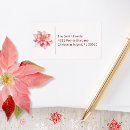Search for peace and joy return address labels Floral