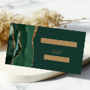 Search for emerald green place cards Modern