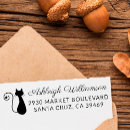 Search for cats rubber stamps Return address