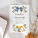 Search for bow bridal shower invitations Coquette