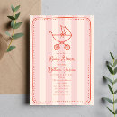 Search for stroller baby shower invitations Sketch