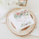 Search for blush floral napkins Greenery