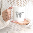 Search for i love nana mugs Modern