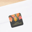 Search for square thanksgiving stickers Thankful