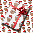 Search for trump wrapping paper Santa