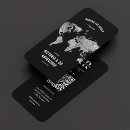 Search for map business cards Modern