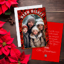 Search for warm wishes christmas cards Red and green