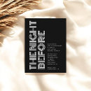 Search for retro dinner party invitations Black