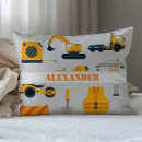 Search for kids construction cushions Excavator