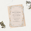 Search for natural bridal shower invitations Bride