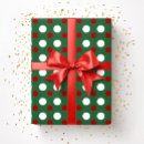 Search for polka dot christmas wrapping paper Cute