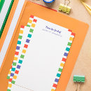 Search for red stripes stationery paper Yellow