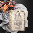 Search for til death wedding invitations Hallowedding