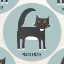 Search for black and white animal stickers Kitty cat