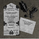 Search for witchy wedding invitations Gothic