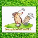 Search for funny golf cartoons cards Golfer