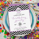 Search for zigzag invitations Cute