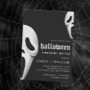 Search for halloween mask postcards Black and white