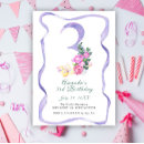 Search for ribbon birthday invitations Girl birthday party