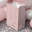 Search for blush pink gift bags Birthday