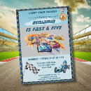 Search for race car birthday invitations Fast and five