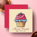Search for cookies business cards Sweet treats
