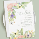 Search for peach butterfly invitations Simple