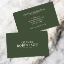 Search for sophisticated business cards Elegant