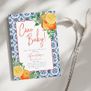 Search for orange baby shower invitations Summer