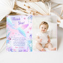 Search for birthday mermaid thank you cards Our little mermaid