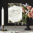 Search for black marble wedding invitations Calligraphy