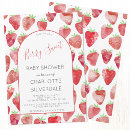 Search for berry baby shower invitations Baby on the way