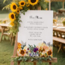 Search for sunflower wedding signs Elegant