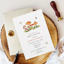 Search for mushroom invitations Vintage
