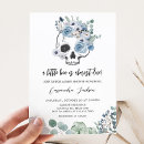 Search for skeleton baby shower invitations Skull