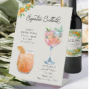 Search for rustic signature drinks wedding signs For her