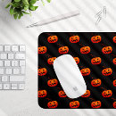 Search for pumpkin carving mousepads Trick or treat