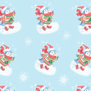Search for ice skate wrapping paper Blue