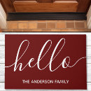 Search for burgundy doormats Stylish