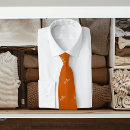Search for burnt orange ties Unique