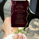 Search for red and gold wedding programmes Elegant