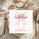 Search for pink bow napkins Preppy