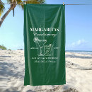Search for margarita beach towels Green