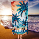 Search for fun beach towels Hippie groovy colourful