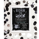 Search for rock star baby shower invitations Rock n roll