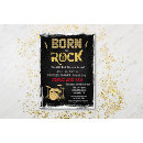 Search for rock star baby shower invitations Rock n roll
